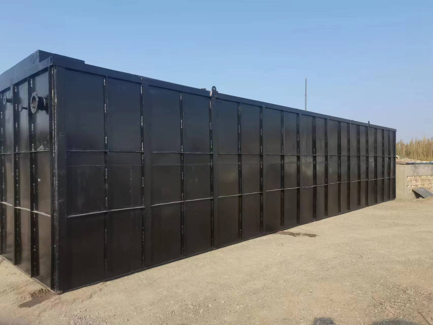 新疆民黑项目 国防公路包斯堂服务区 污水处理开云中国